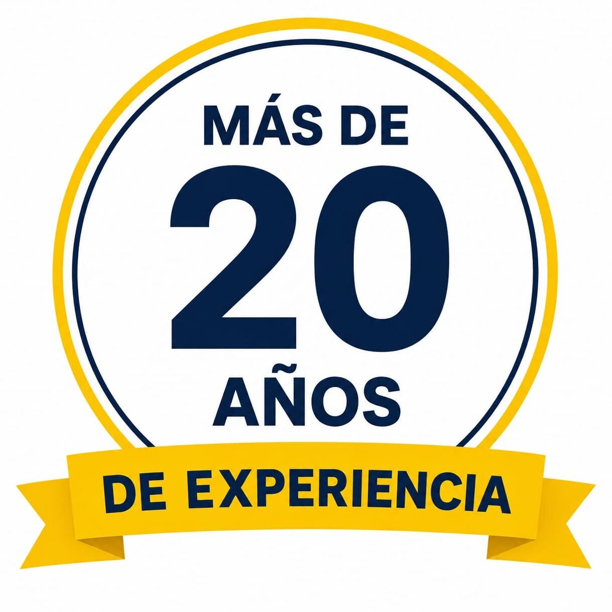 20 años de experiencia